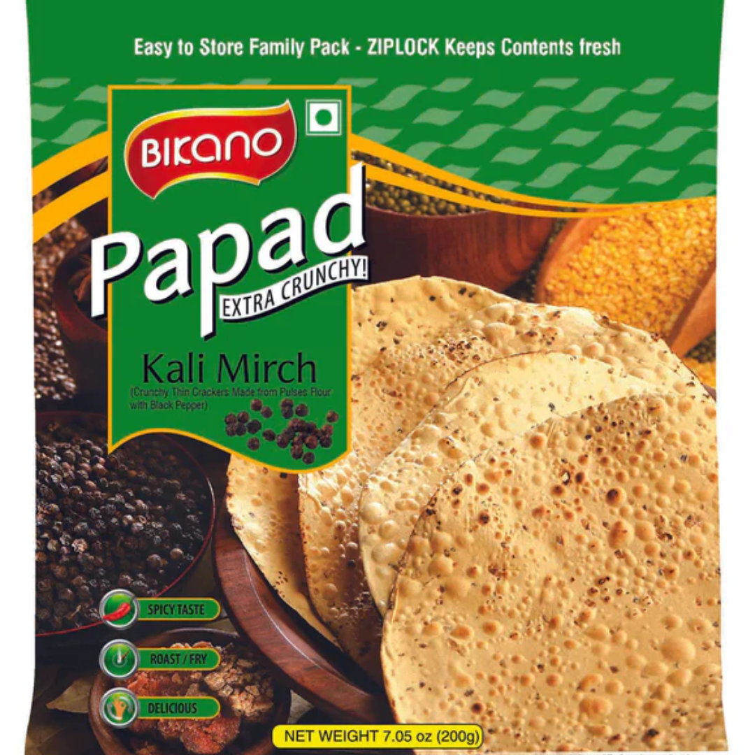 Authentic Crispy Indian variety Papad | Order Online